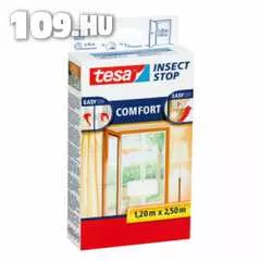 Komfort tépőzáras fekete szúnyogháló ajtókhoz - Tesa