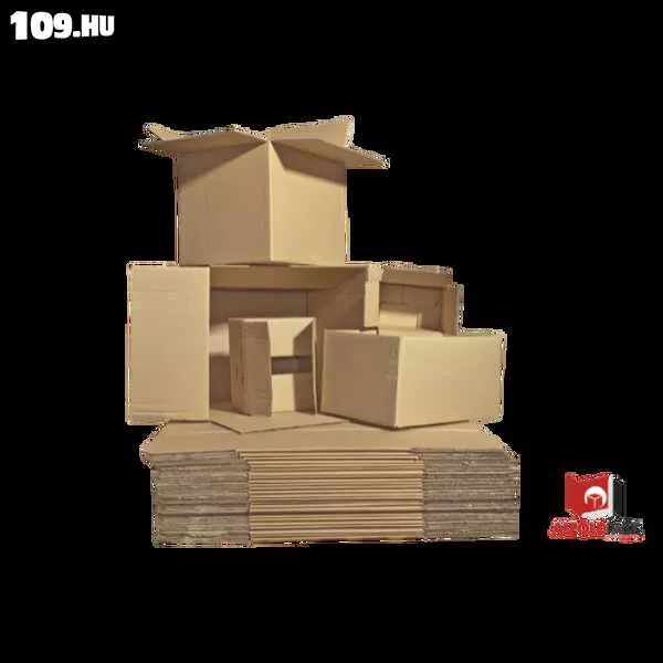 Hullámkarton doboz barna 400 x 300 x 300mm